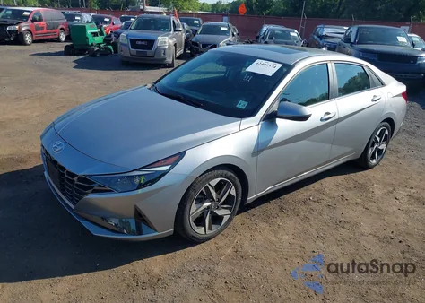 2021 Hyundai Elantra Sel из США, поврежденный, VIN 5NPLN4AG6MH022899